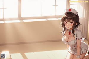 A nurse and a nurse in a hospital room.